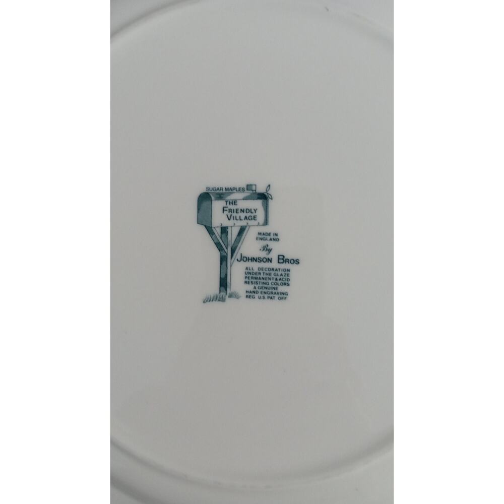 Johnson Brothers Friendly Village Sugar Maples Dinner Plate 10.25" - Picture 8 of 8